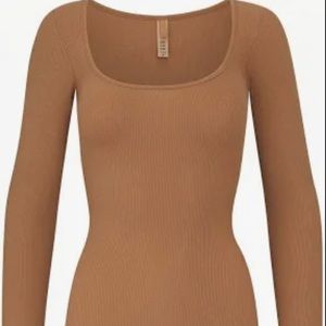 Skims Soft Lounge Long-Sleeve Dress